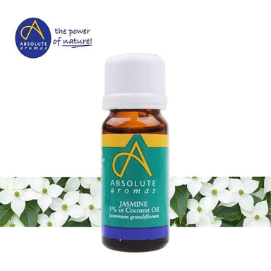 Absolute Aromas Jasmine 5% Coconut oil 10ml