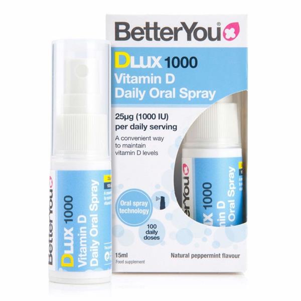 Better You Vitamin D3 1000IU Oral Spray 15ml