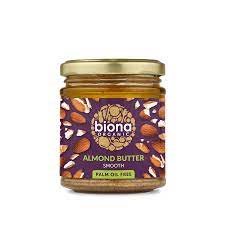 Biona Organic Almond Butter Smooth 170g