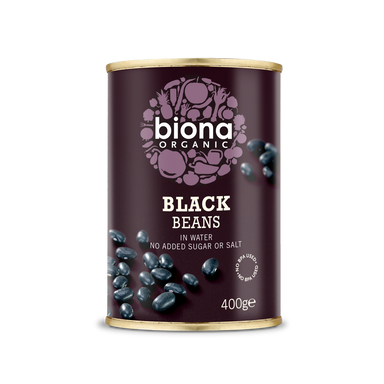 Biona Organic Black Beans Tinned