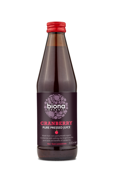 Biona Organic Cranberry Juice 330ml