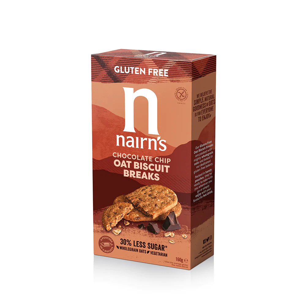 Nairn's Gluten Free Choc Chip Biscuits