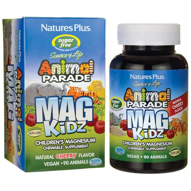 Natures Plus Animal Parade Mag Kidz 90 Chewable Tablets