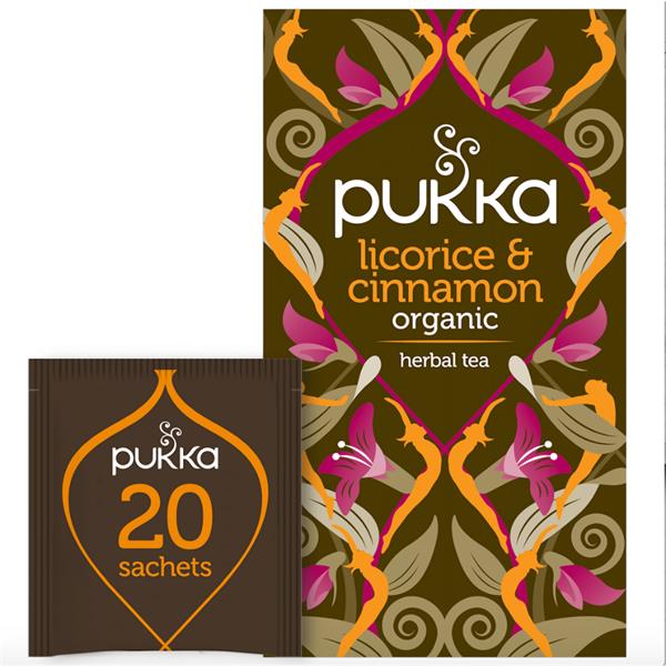 Pukka Licorice & Cinnamon Tea 20 Bags