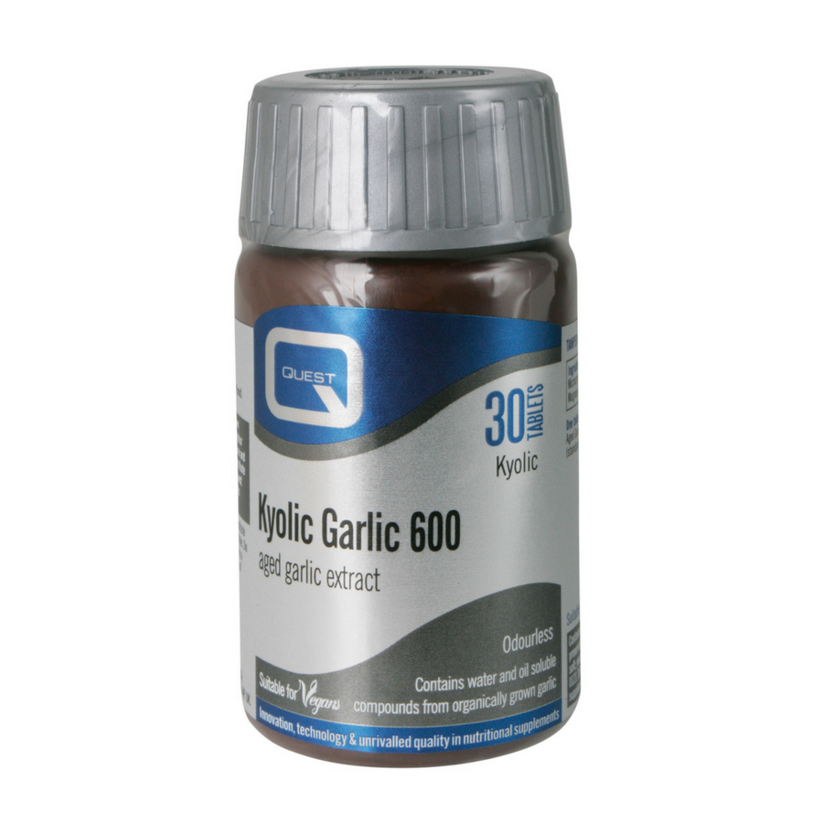 Quest Kyolic Garlic 600mg 30 Tablets