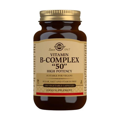 Solgar Vitamin B-Complex "50" 100 Capsules