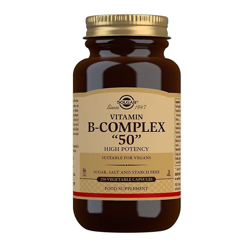 Solgar Vitamin B-Complex "50" 250 Capsules