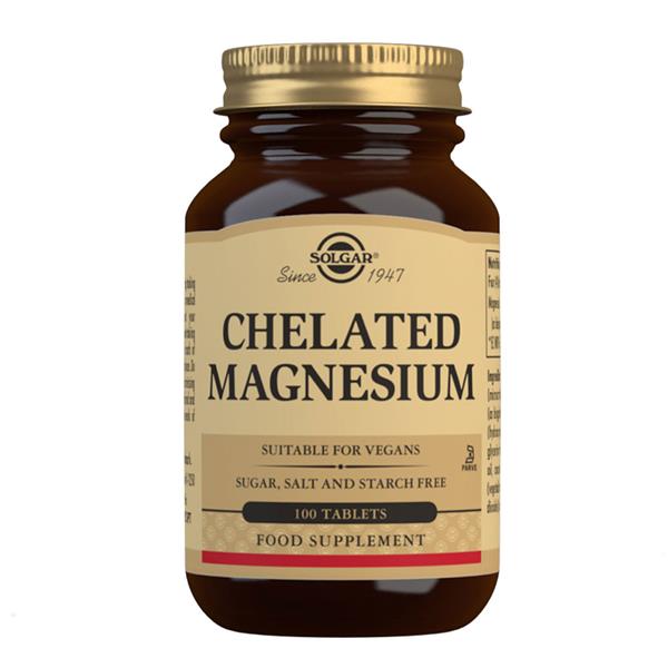 Solgar Chelated Magnesium 100 tablets
