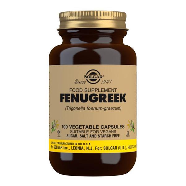 Solgar Fenugreek 100 Capsules