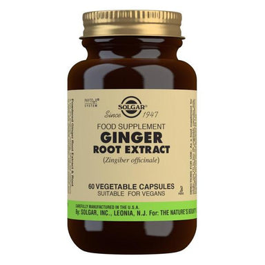 Solgar Ginger Root Extract 60 Capsules