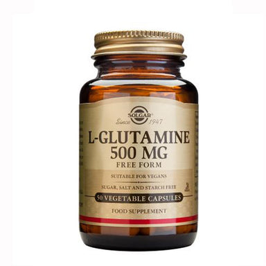 Solgar L-Glutamine 500mg 50 Capsules