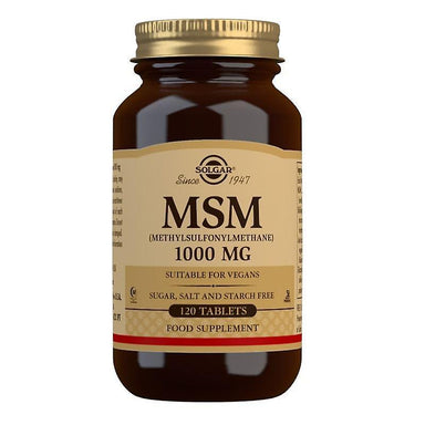 Solgar MSM 1000mg 120 Tablets