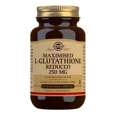 Solgar Maximised L-Glutathione Reduced 250mg 60 Capsules