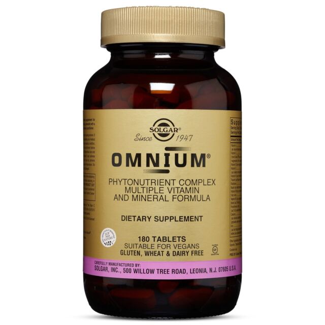Solgar Omnium 180 Tablets