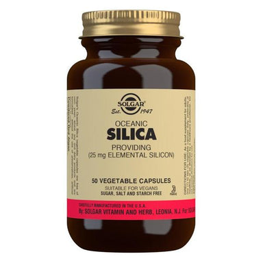 Solgar Oceanic Silica 25mg 50 Capsules