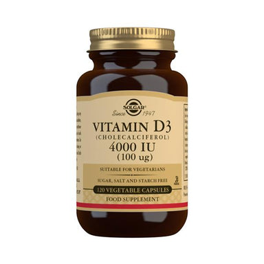Solgar Vitamin D3 4000IU 120 Capsules