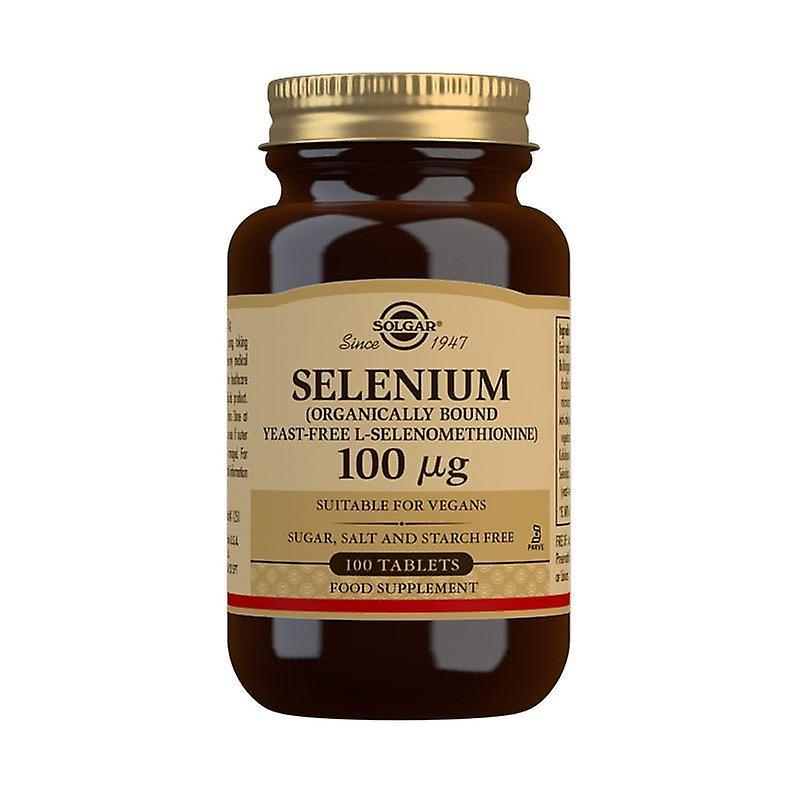 Solgar Selenium 100ug Yeast Free 100 Tablets