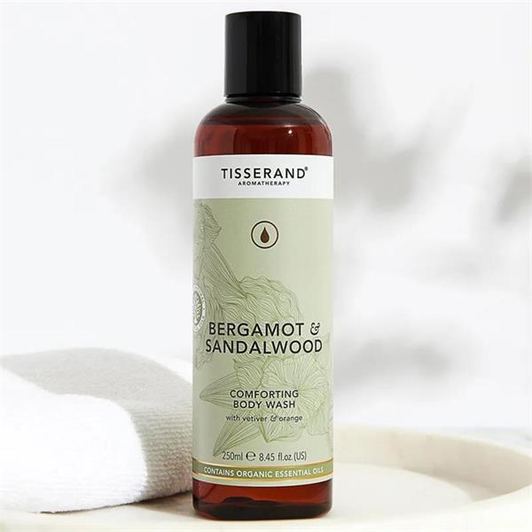 Tisserand Bergamot And Sandalwood Body Wash 200ml