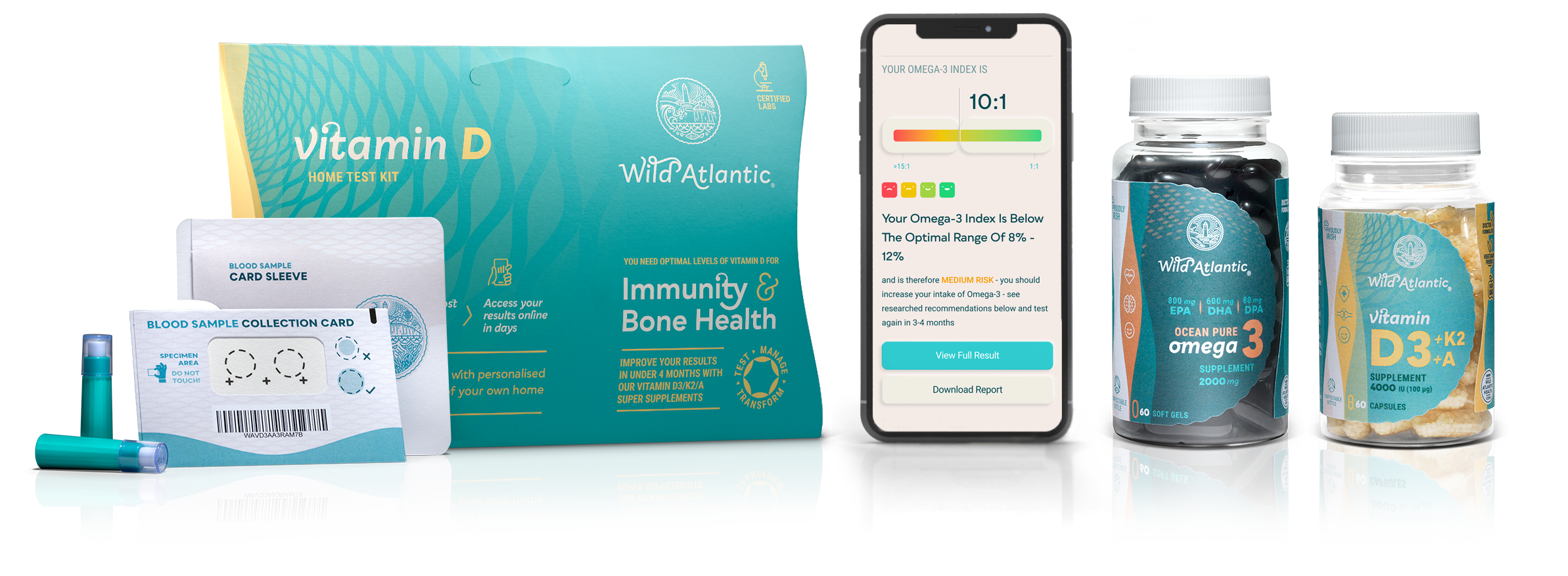 Wild Atlantic Health Vitamin D Home Test Kit