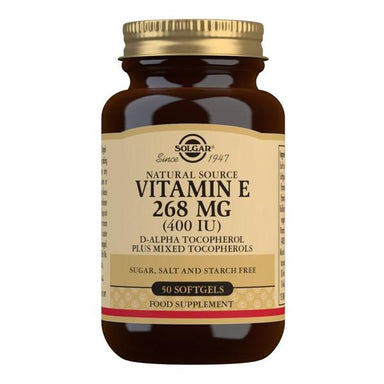 Solgar Vitamin E 400IU 50 Softgels