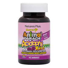 Natures Plus Animal Parade Acidophikidz 90 Tablets