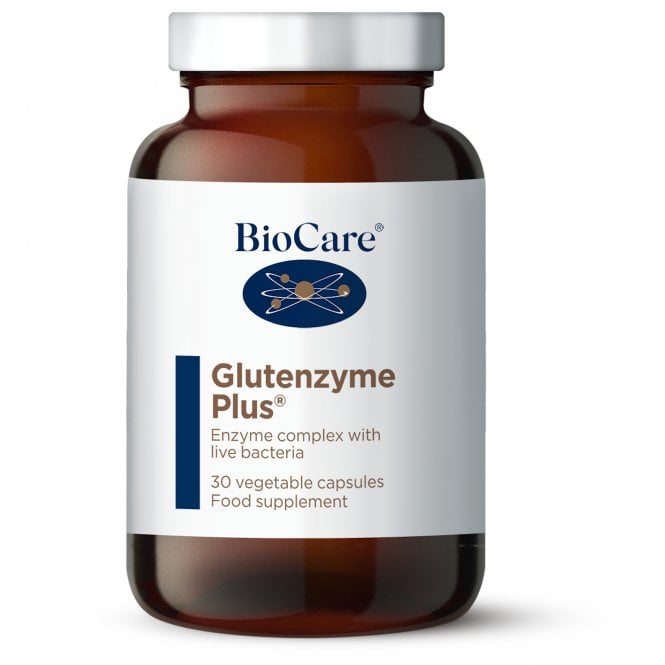 BioCare Glutenzyme Plus 30 Capsules