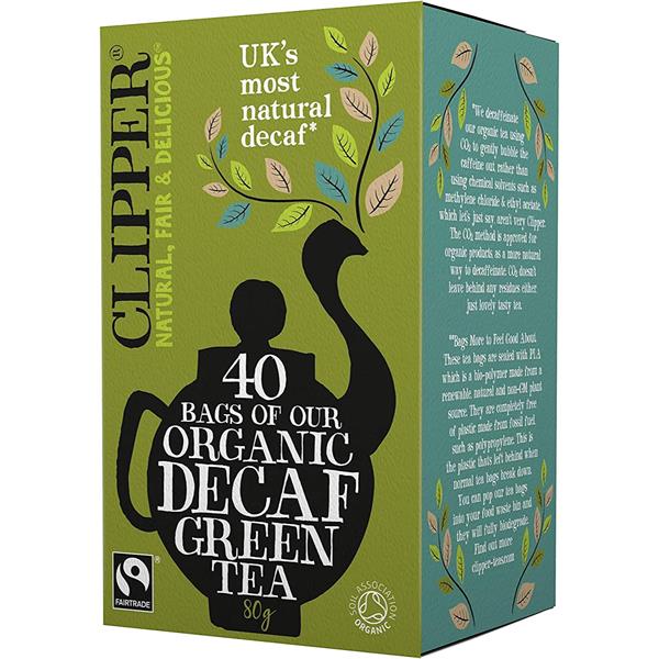 Clipper Organic Decaf Green Tea 40 Bags