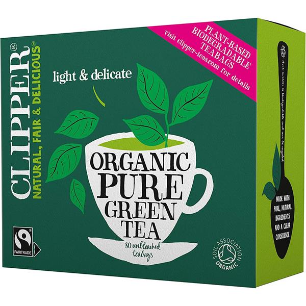Clipper Organic Green Tea 80 Bags