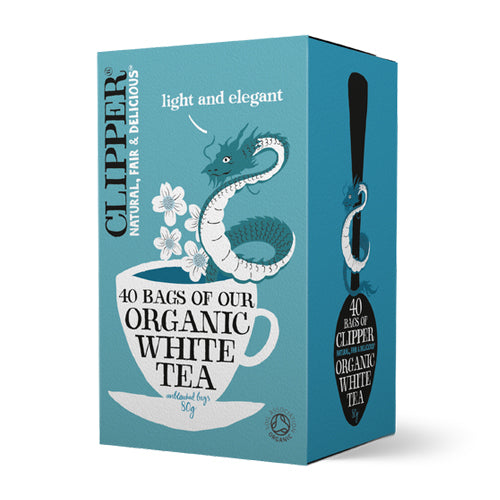 Clipper Organic White Tea 40 Bags