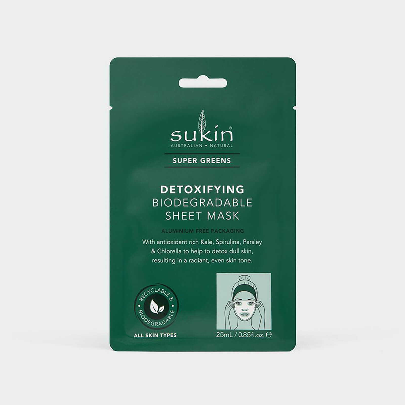 Sukin Detoxifying Sheet Mask