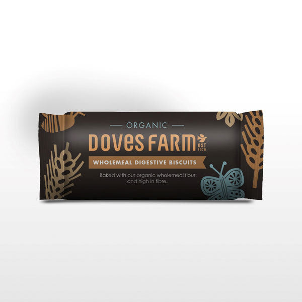 Doves Organic Wholemeal Digestive Biscuits 200g