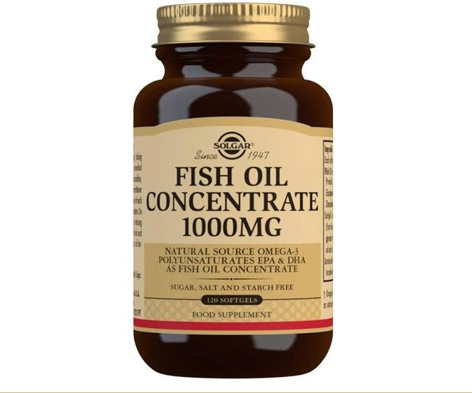 Solgar Fish Oil Concentrate 1000mg 120 softgels