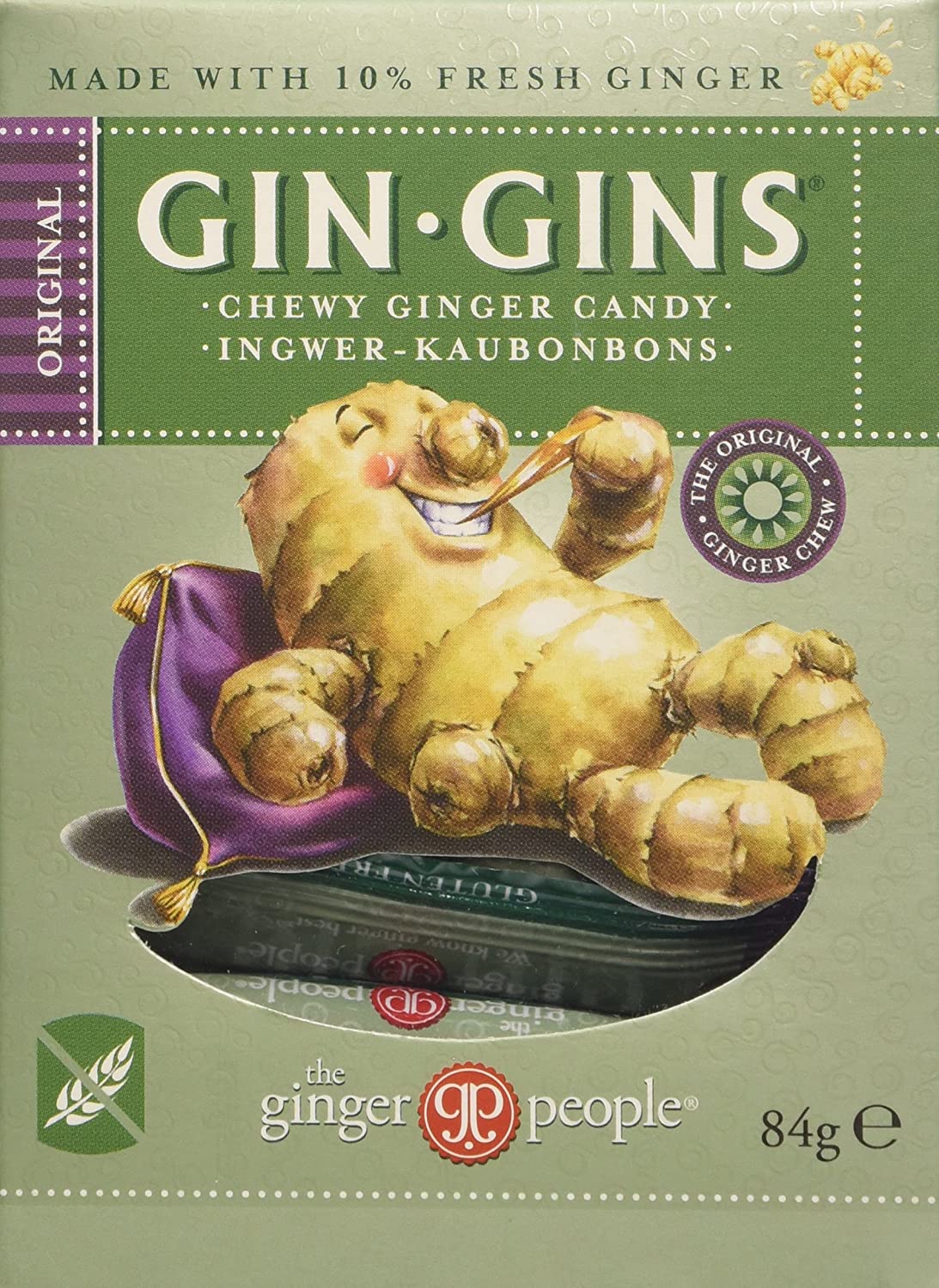 Gin-Gins Chewy Ginger Candy 84g