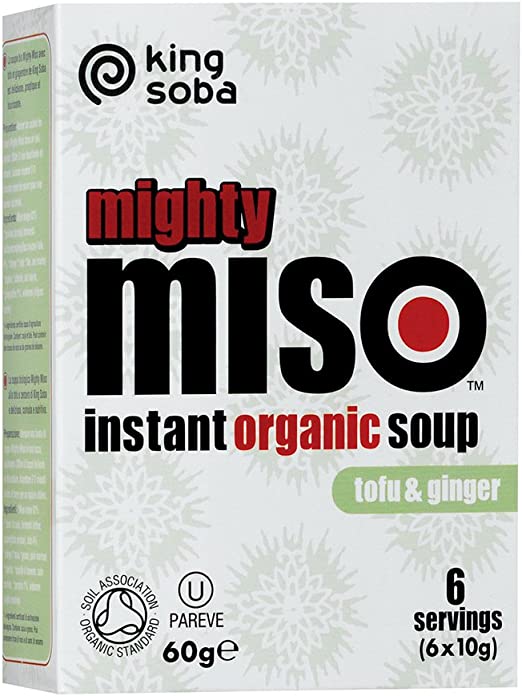 King Soba Red Miso with Tofu & Ginger 60g