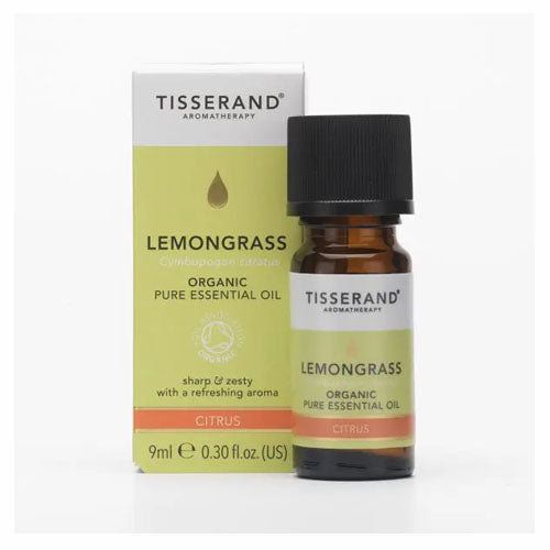 Tisserand Organic Lemongrass Oil 9ml