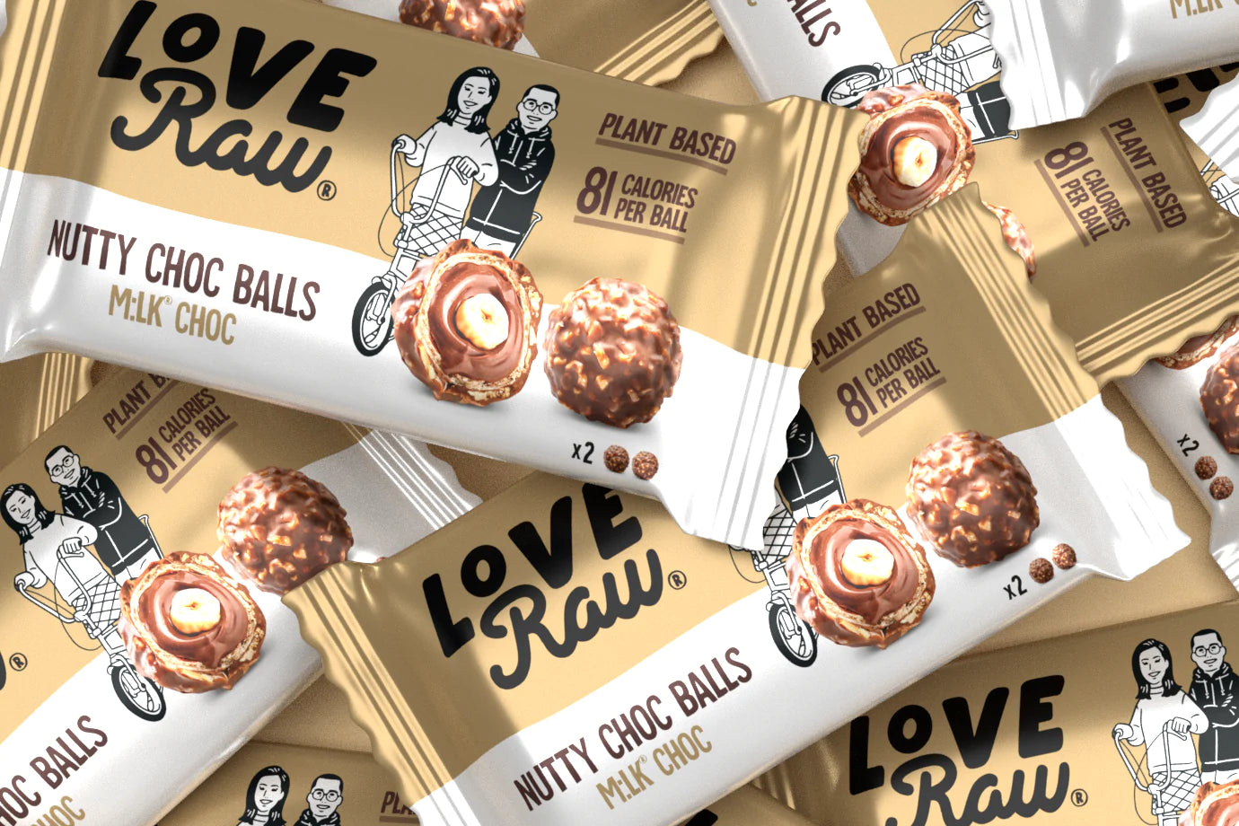 Love Raw Nutty Choc Balls - Buy 1 Get 1 Half Price!