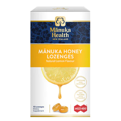 Manuka Health Manuka Honey Lemon Lozenges