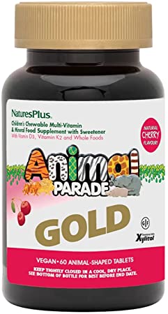 Natures Plus Animal Parade Gold Cherry 60 Tablets