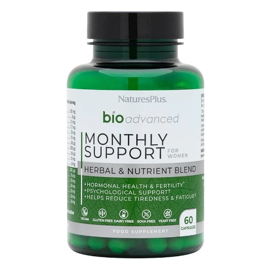 Nature's Plus BioAdvanced Monthly Support for Women 60 Capsules