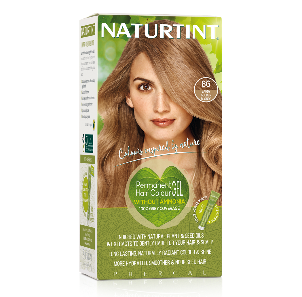 Naturtint Permanent Hair Colour 8G Sandy Golden Blonde