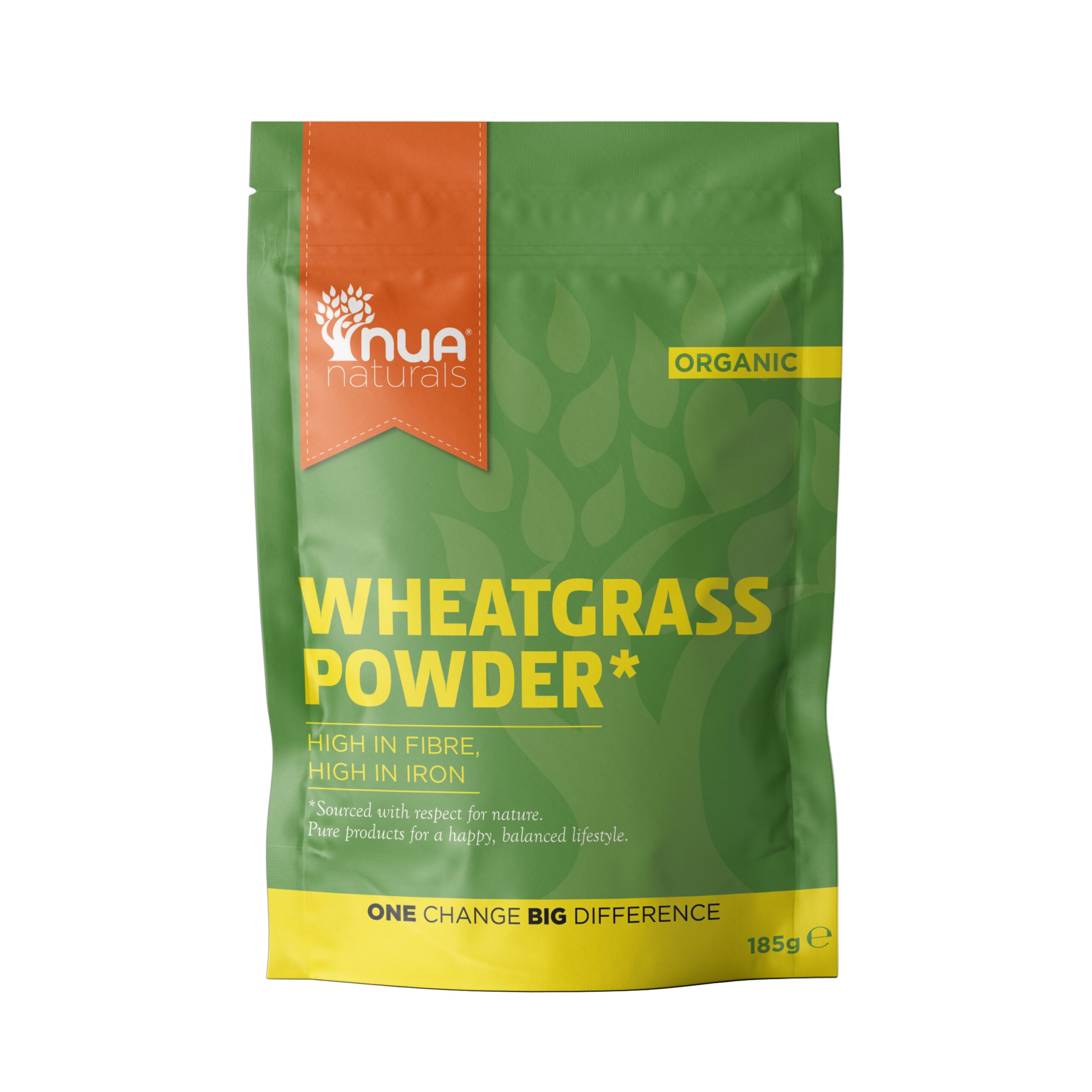Nua Naturals Wheatgrass Powder 185g
