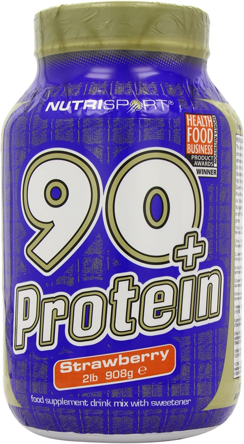 Nutrisport 90+ Strawberry Protein 908g