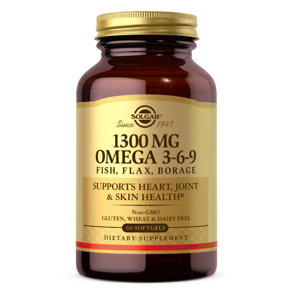 Solgar Icon Here's Health | Solgar Omega 3-6-9 120 Softgels