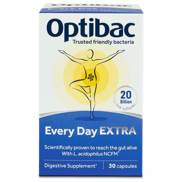 Optibac For Every Day Extra Strength 30 Capsules