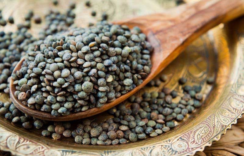 Organic Green Speckled (Puy) Lentils 500g