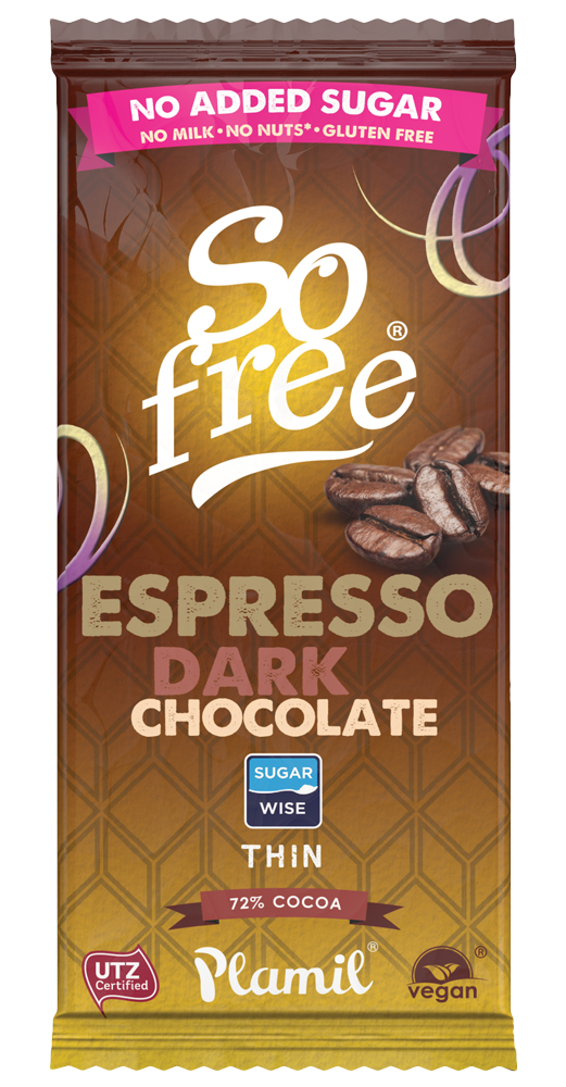 So Free Espresso Dark Chocolate 35g