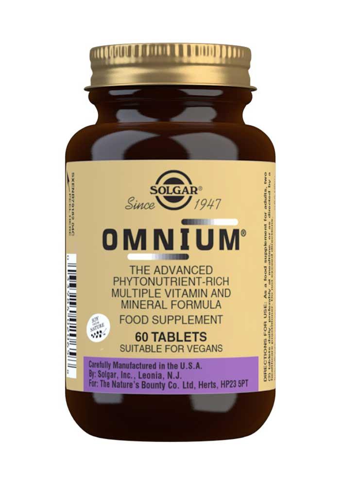 Solgar Omnium 60 Tablets