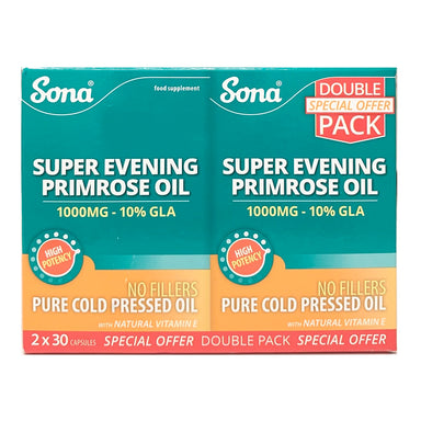 Sona Evening Primrose Oil Double Pack 