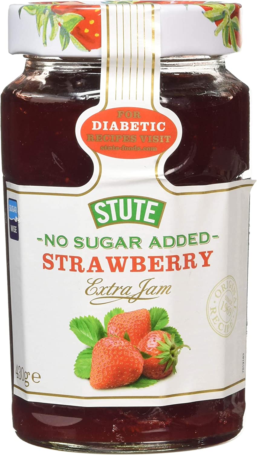 Stute Diabetic Strawberry Jam 430g