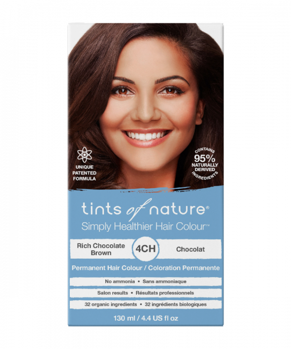 Tints of Nature 4CH Rich Chocolate Brown Permanent Hair Dye